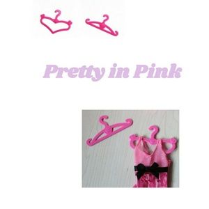 NEW 20 Pink Barbie Hanger's